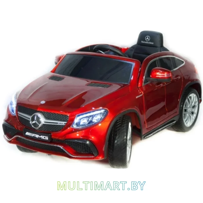 Электромобиль Toyland Mercedes Benz GLE COUPE 63 (бордовый/краска)